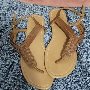 Brown sandals